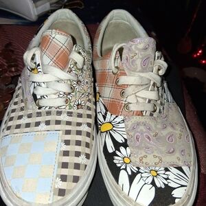 Vans Multicolor Patchwork Athletic Shoes